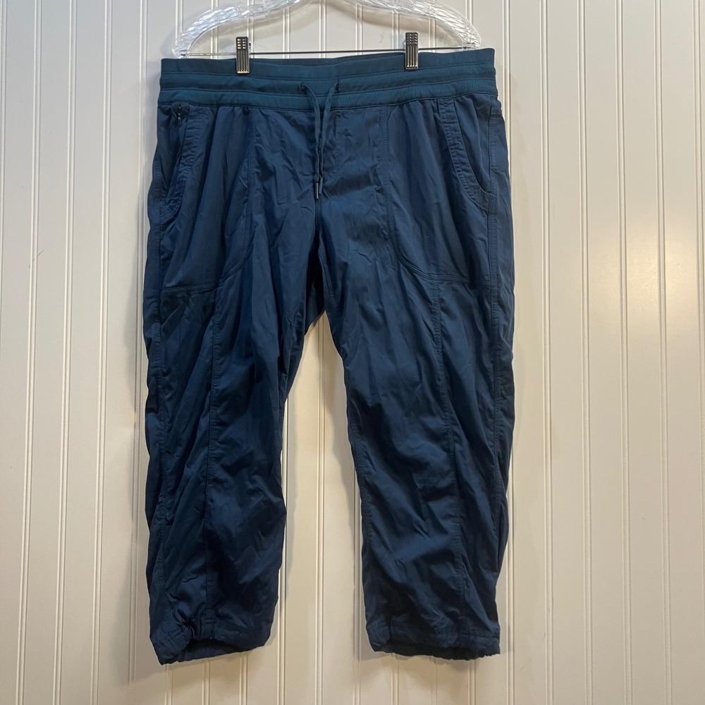 The North Face Aphrodite 2.0 Capri Blue Hiking Pants Womens XL Trail Gorpcore